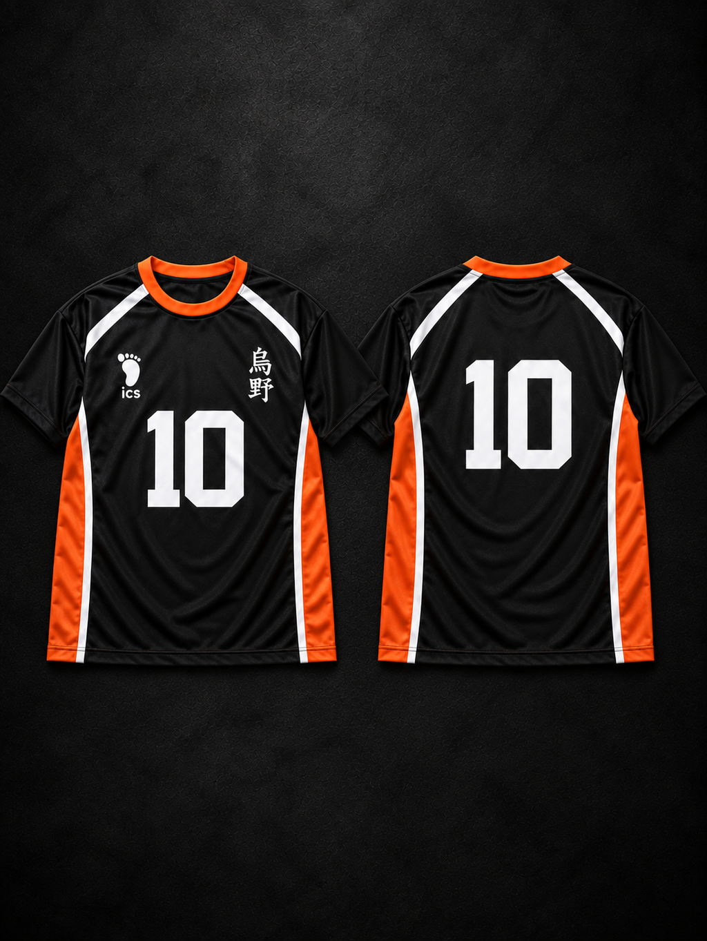 Customized Haikyuu Home & Away Jersey Combo – Oversized Fit