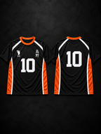 Customized Haikyuu Home & Away Jersey Combo – Oversized Fit