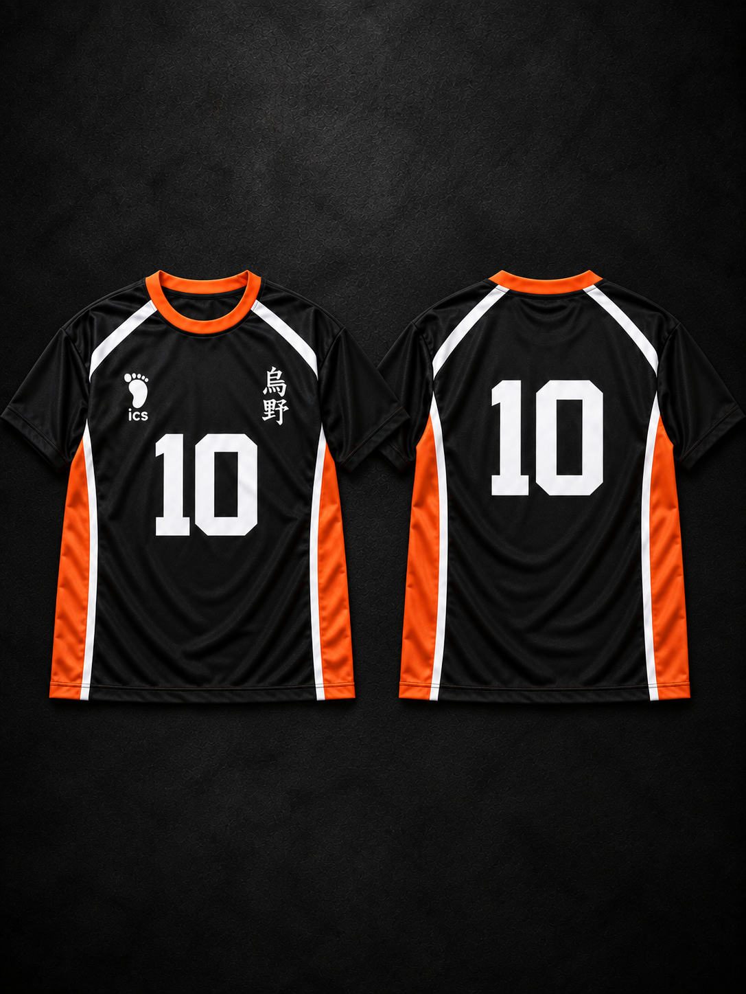 Customized Haikyuu Home & Away Jersey Combo – Oversized Fit
