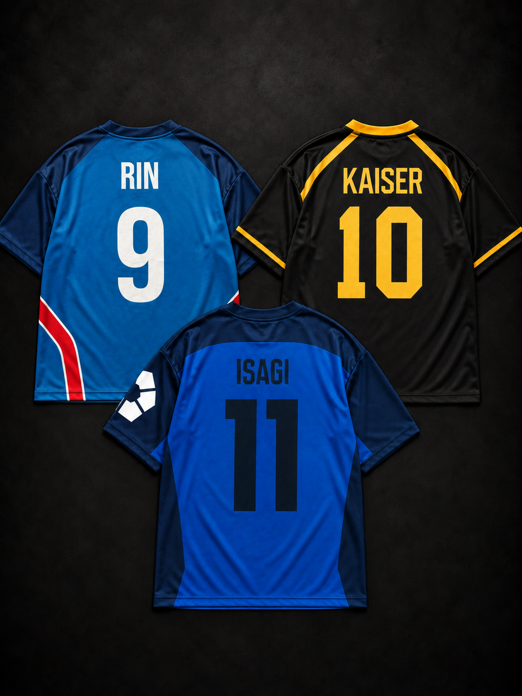 Customized Blue Lock Neo Egoist 3-Jersey Combo