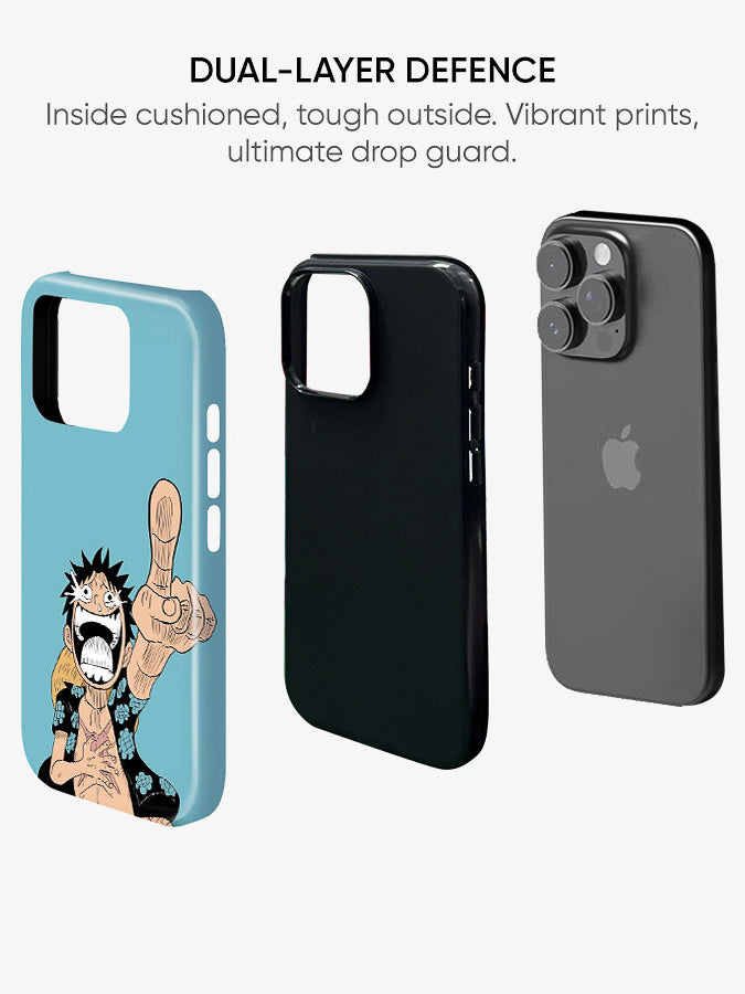 Luffy – I'm Gonna Be King! | Premium Glossy Phone Case