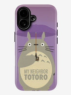 My Neighbor Totoro – Umbrella | Premium Glossy Phone Case