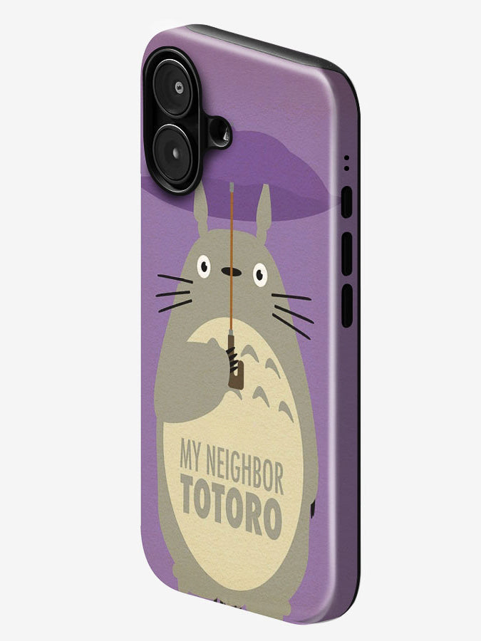 My Neighbor Totoro – Umbrella | Premium Glossy Phone Case