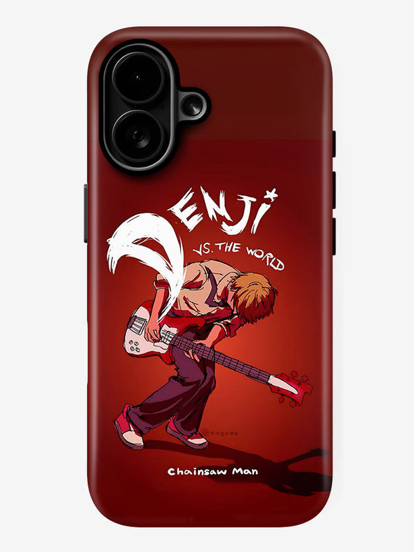 Denji vs The World| Premium Glossy Phone Case