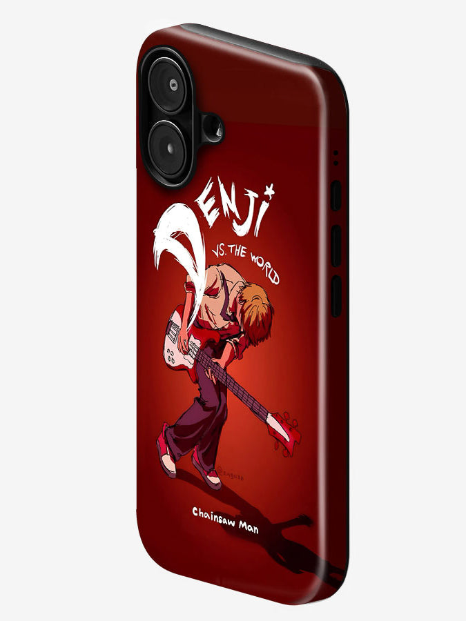 Denji vs The World| Premium Glossy Phone Case