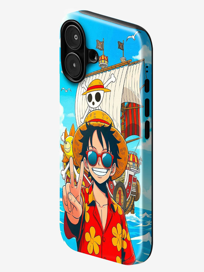 Luffy Sunny Ship | Premium Glossy Phone Case