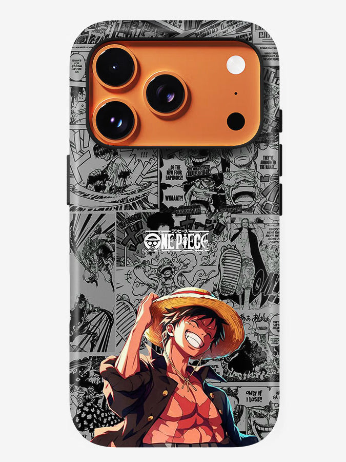 Luffy Manga Panels | Premium Glossy Phone Case