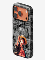 Luffy Manga Panels | Premium Glossy Phone Case