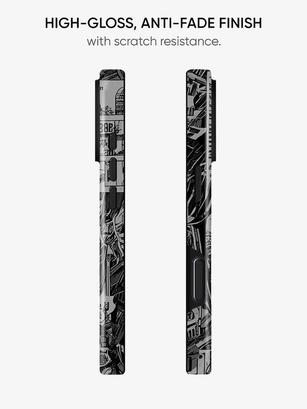 Luffy Manga Panels | Premium Glossy Phone Case