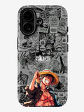 Luffy Manga Panels | Premium Glossy Phone Case