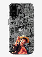 Luffy Manga Panels | Premium Glossy Phone Case