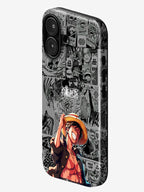 Luffy Manga Panels | Premium Glossy Phone Case