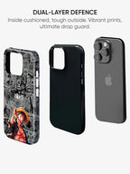 Luffy Manga Panels | Premium Glossy Phone Case