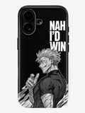 Gojo – Nah I'd Win | Premium Glossy Phone Case