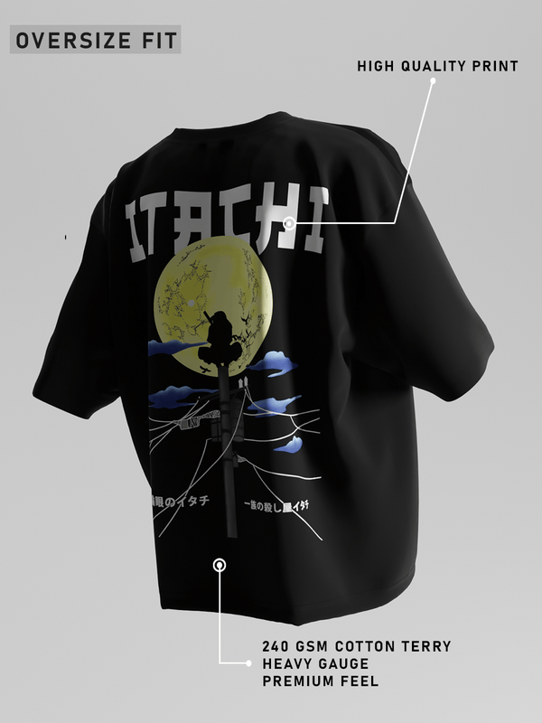 Itachi of the Sharingan Oversized T-Shirt