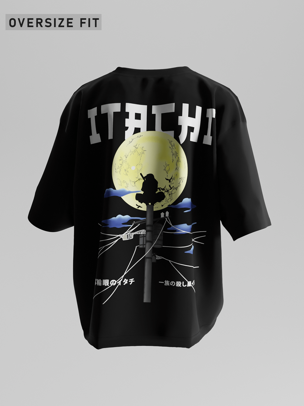 Itachi of the Sharingan Oversized T-Shirt