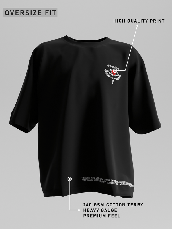 Itachi of the Sharingan Oversized T-Shirt
