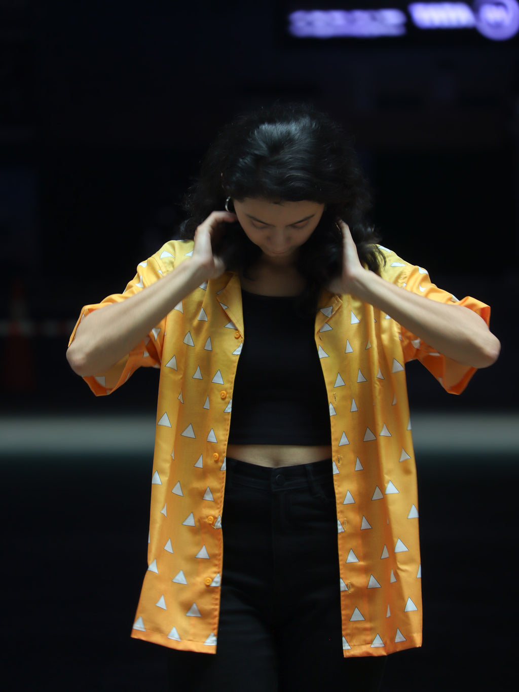 Zenitsu Inspired Hawaiian Shirt