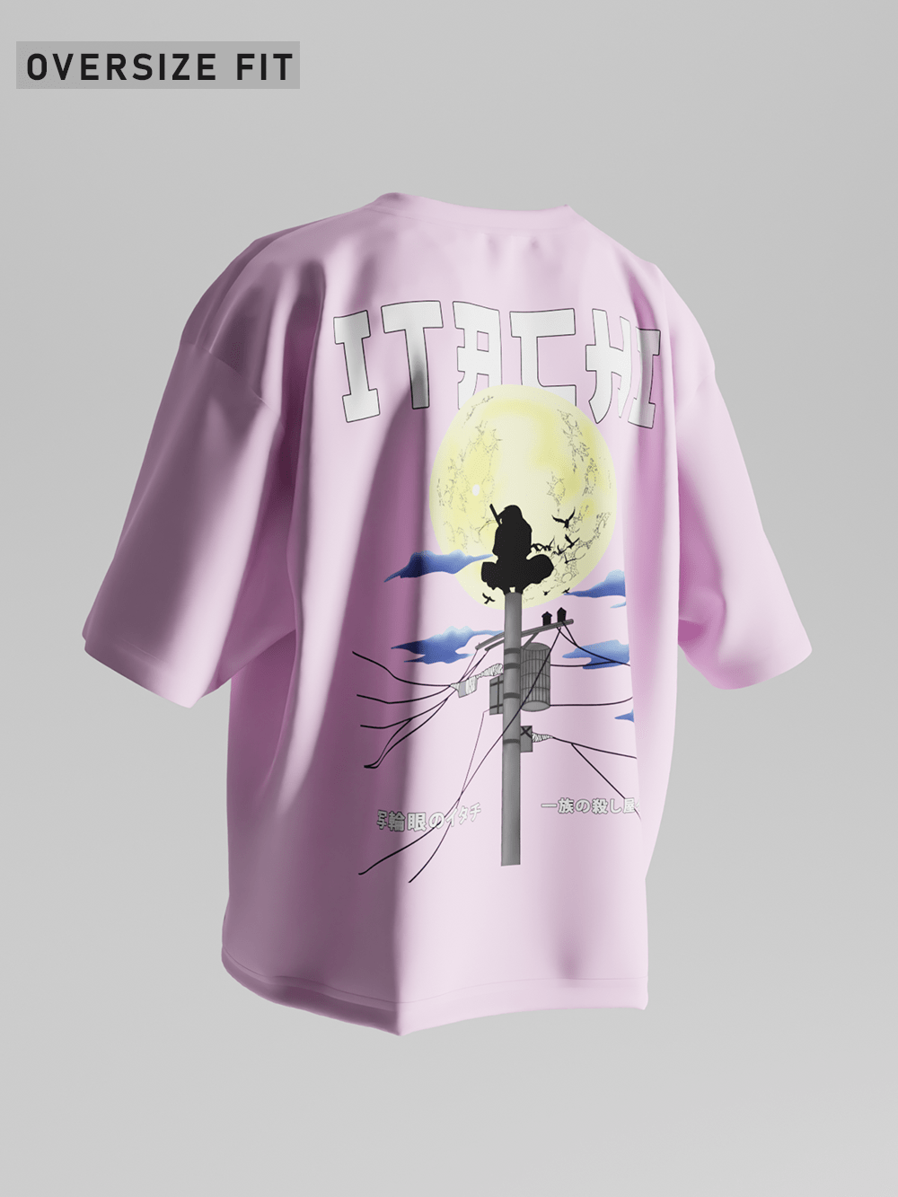 Itachi of the Sharingan Oversized T-Shirt