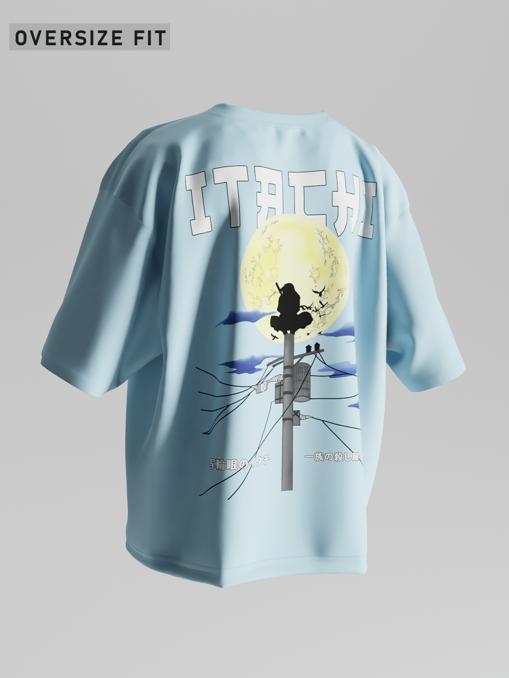 Itachi of the Sharingan Oversized T-Shirt