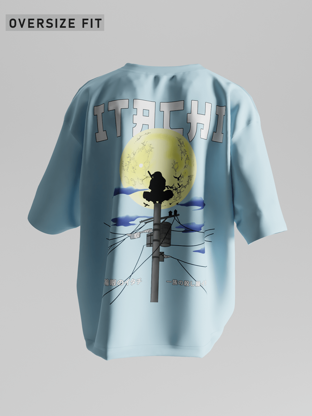 Itachi of the Sharingan Oversized T-Shirt