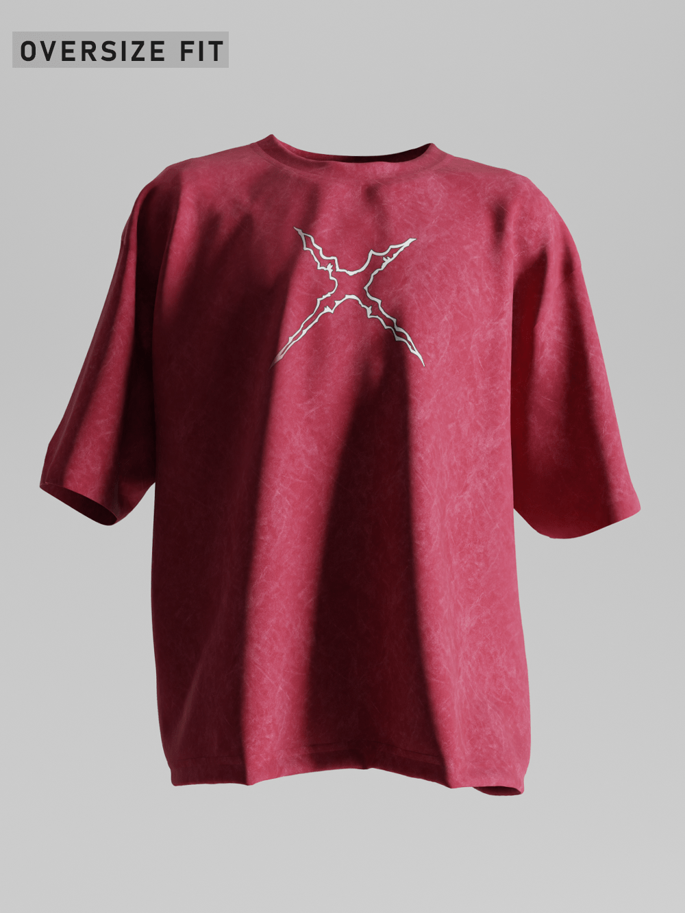 Luffy vs Kaido Oversized T-Shirt ( Acid Washed)