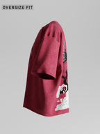 Luffy vs Kaido Oversized T-Shirt ( Acid Washed)