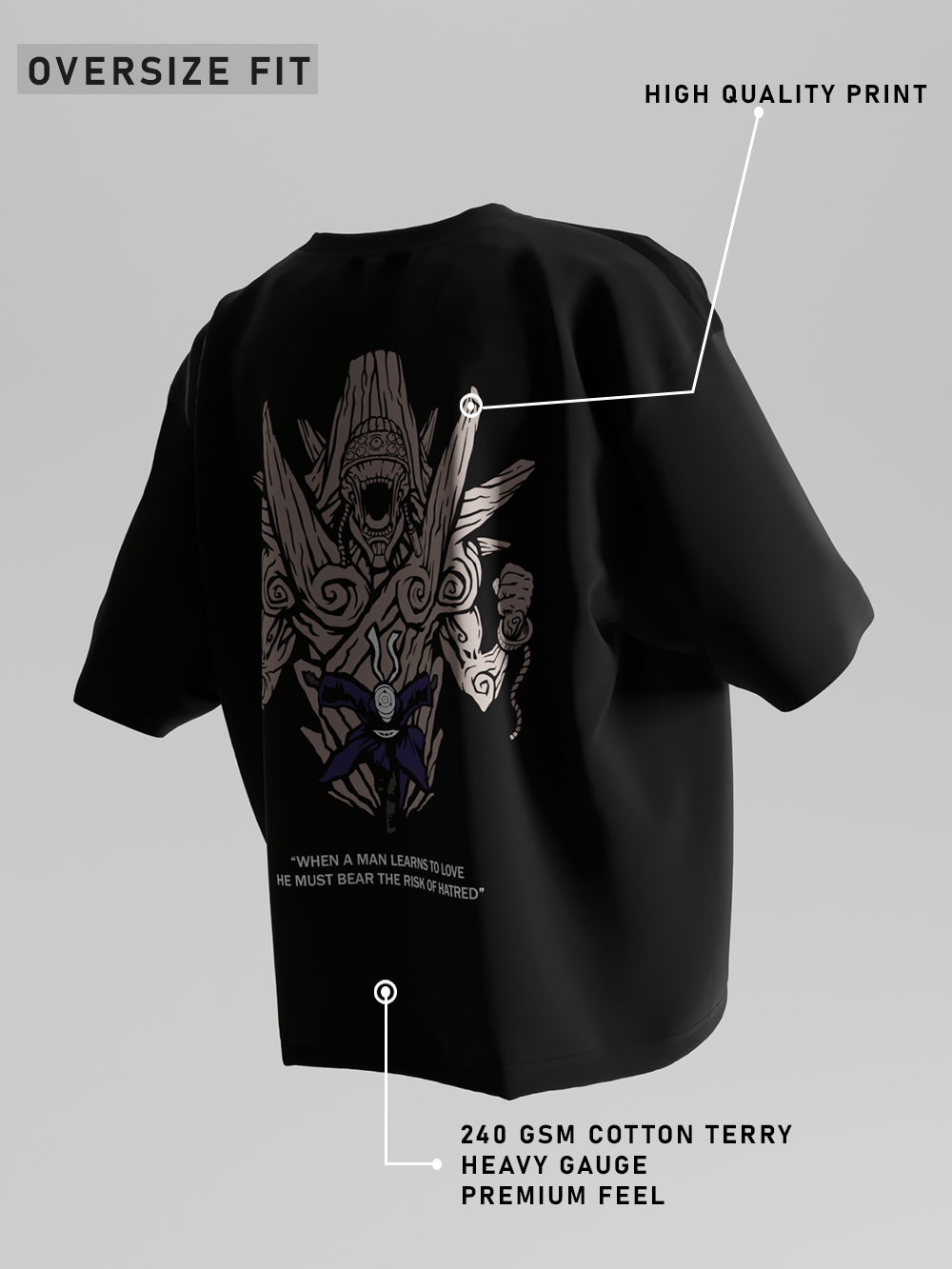 Obito Uchiha Oversized T-Shirt