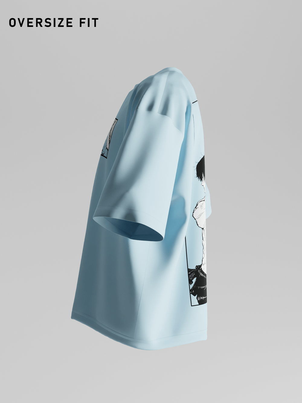 Toji Fushiguro Oversized Anime T-Shirt