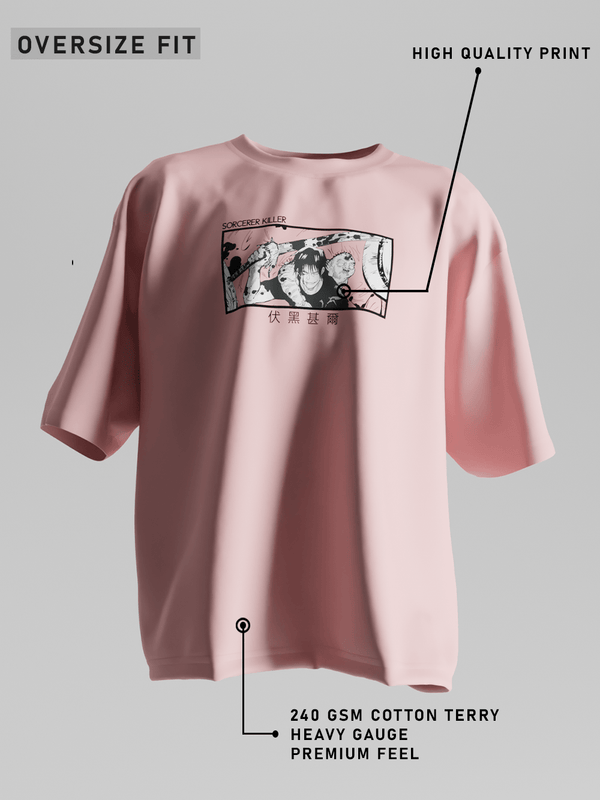 Toji Fushiguro Oversized Anime T-Shirt