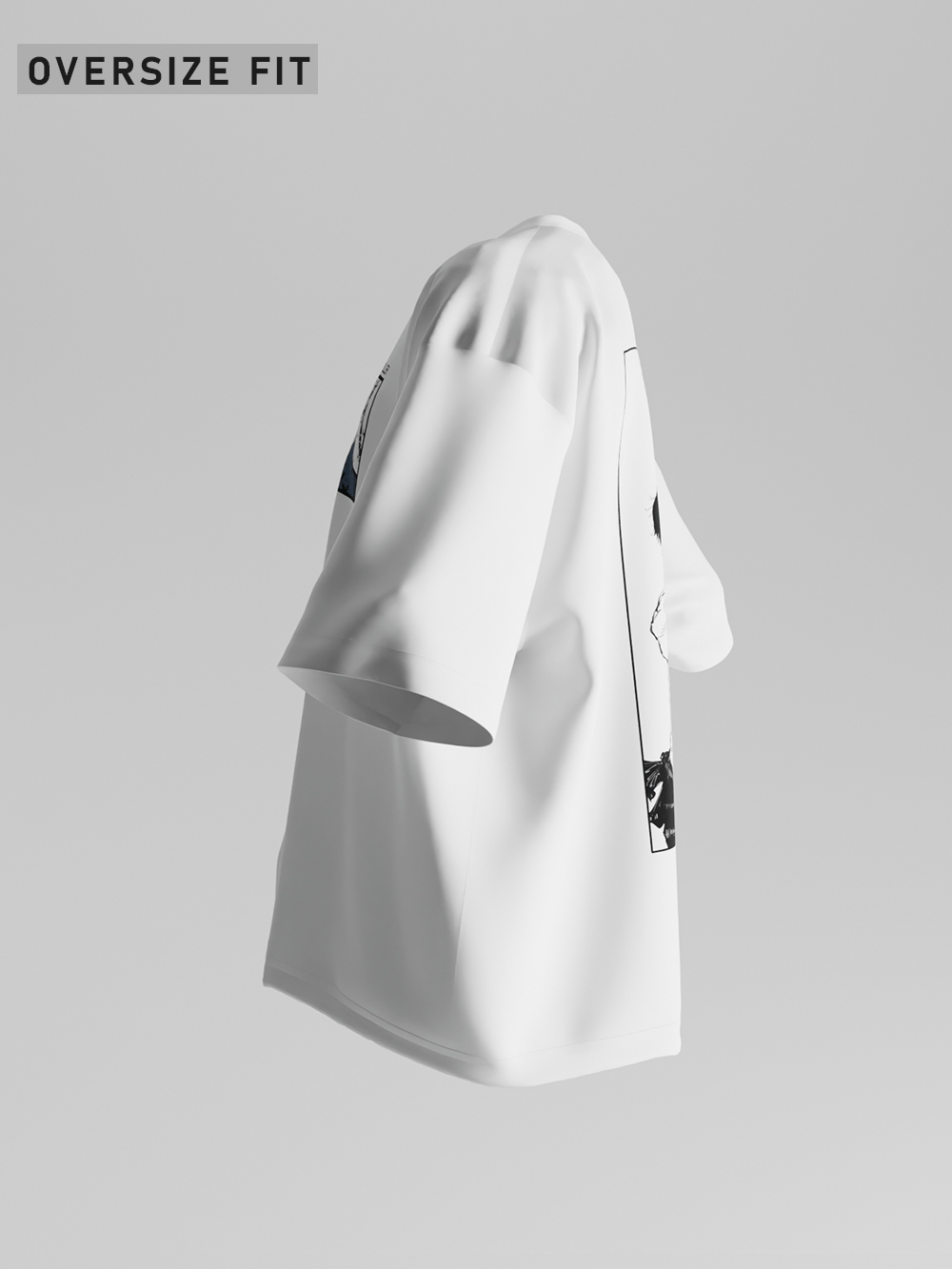 Toji Fushiguro Oversized Anime T-Shirt