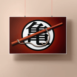 Load image into Gallery viewer, DBZ Turtle Symbol Poster | Weeboholic