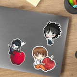 Load image into Gallery viewer, Death Note Anime Stickers [Pack of 30]