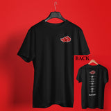 Load image into Gallery viewer, Akatsuki Symbol Anime T-Shirt &amp; Shorts Combo| Weeboholic | Weeboholic