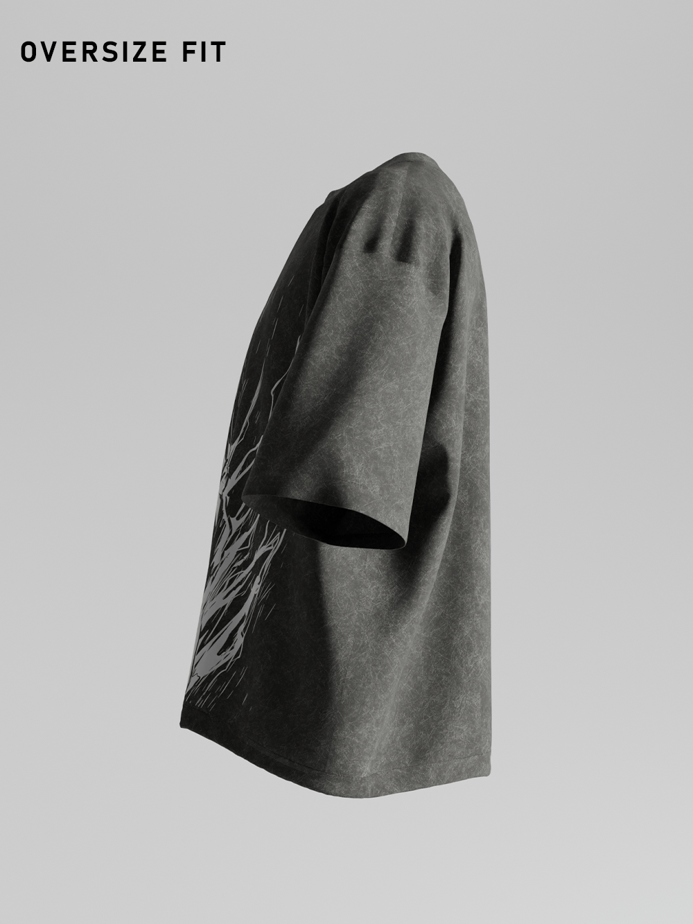 Yuji Itadori Oversized T-Shirt ( Acid Washed)