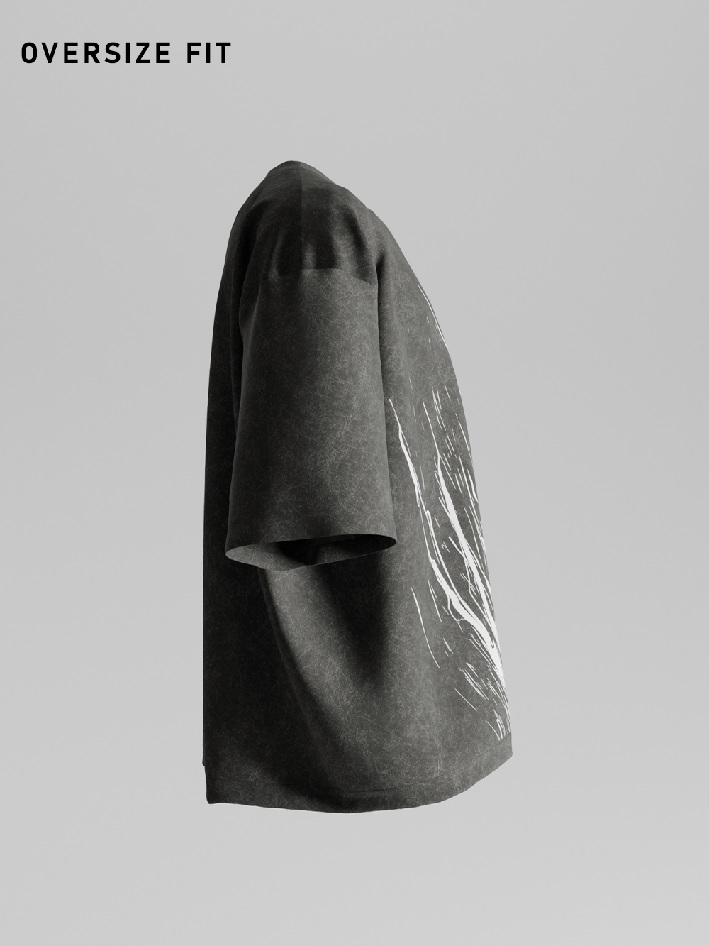 Yuji Itadori Oversized T-Shirt ( Acid Washed)