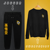 Load image into Gallery viewer, Dragonball Z Anime Sweatshirt &amp; Jogger Combo