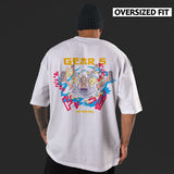Load image into Gallery viewer, Gear 5 Luffy Oversized Anime T-Shirt