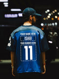 Customized Blue Lock Jersey – Oversized Fit [UNISEX]