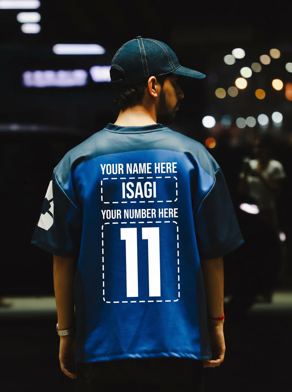 Customized Blue Lock Jersey – Oversized Fit [UNISEX]