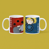Load image into Gallery viewer, Naruto &amp; Sasuke Anime Coffee Mug