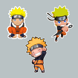 Load image into Gallery viewer, Naruto Anime Stickers [Pack of 40]