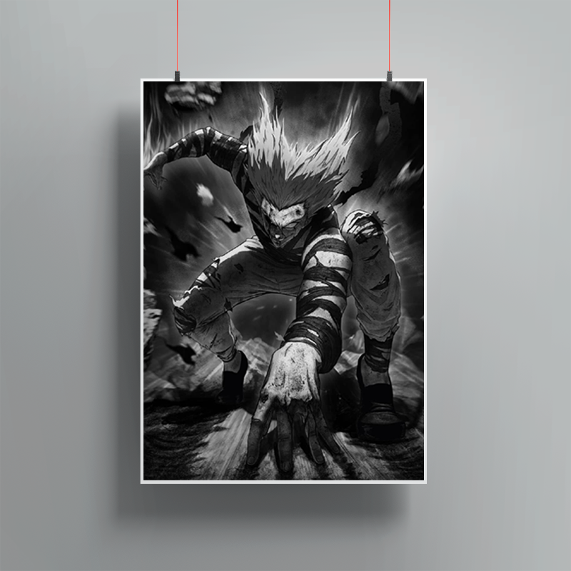 Garou- One Punch Man Anime Poster| Weeboholic