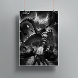 Load image into Gallery viewer, Garou- One Punch Man Anime Poster