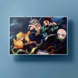 Load image into Gallery viewer, Demon Slayer Anime Poster