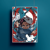 Load image into Gallery viewer, Tanjiro Demon Slayer Anime Poster