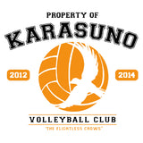 Load image into Gallery viewer, Karasuno High Haikyuu Half Sleeve T-Shirt