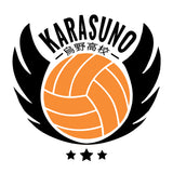 Load image into Gallery viewer, Karasuno High Haikyuu Half Sleeve T-Shirt