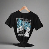 Load image into Gallery viewer, Goku x Vegeta Half Sleeve T-Shirt