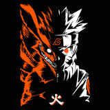 Load image into Gallery viewer, Naruto x Kurama Half Sleeve T-Shirt